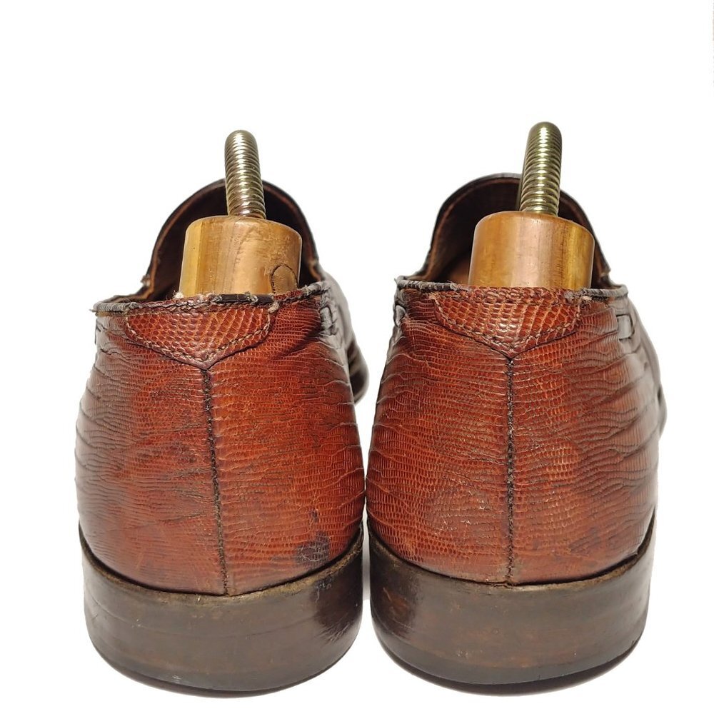 Footjoy Classics USA Made Lizard Loafer Sz 9.5B - Picture 3 of 10